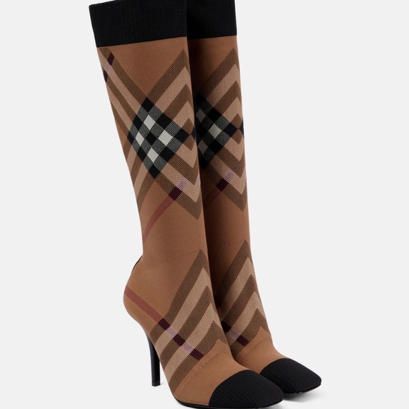 Burberry Knit Boots - Picture 1 of 5